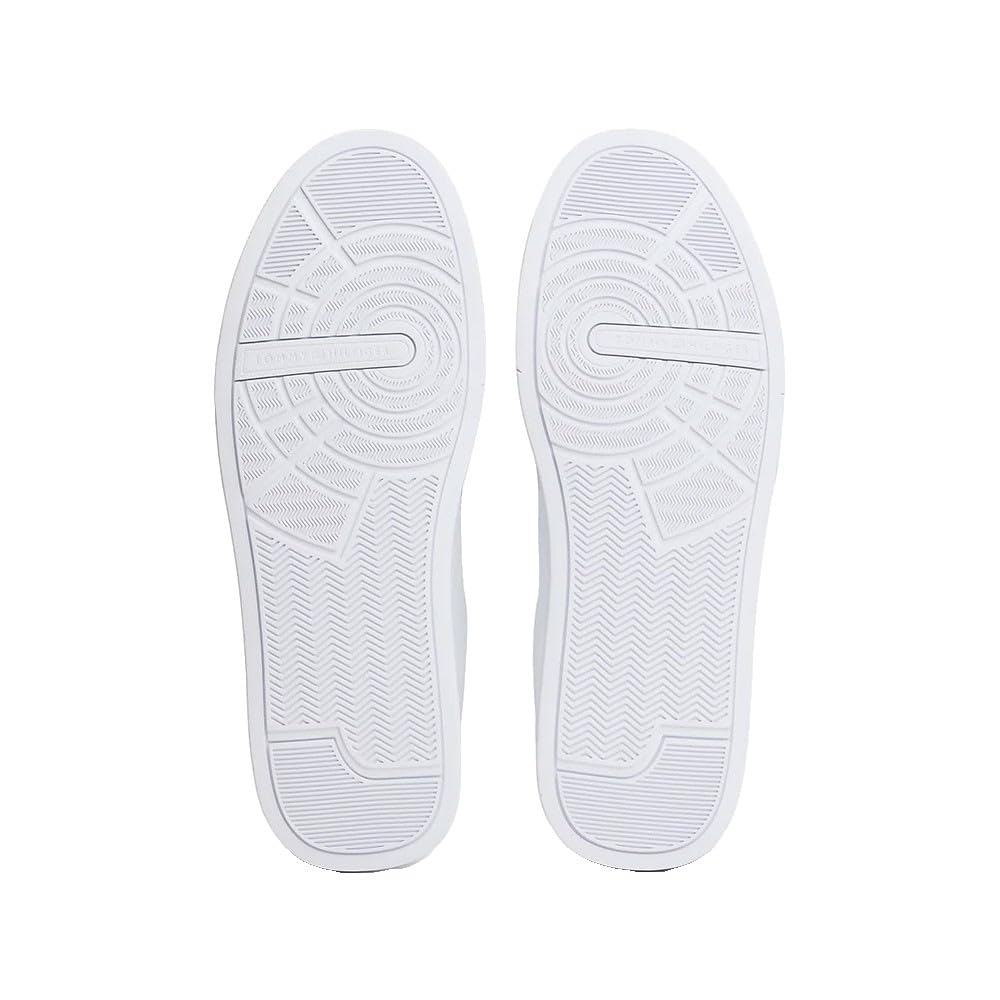 Tommy Hilfiger TH Court Core FM0FM05904YBS007 Low Top, Bianco, 46