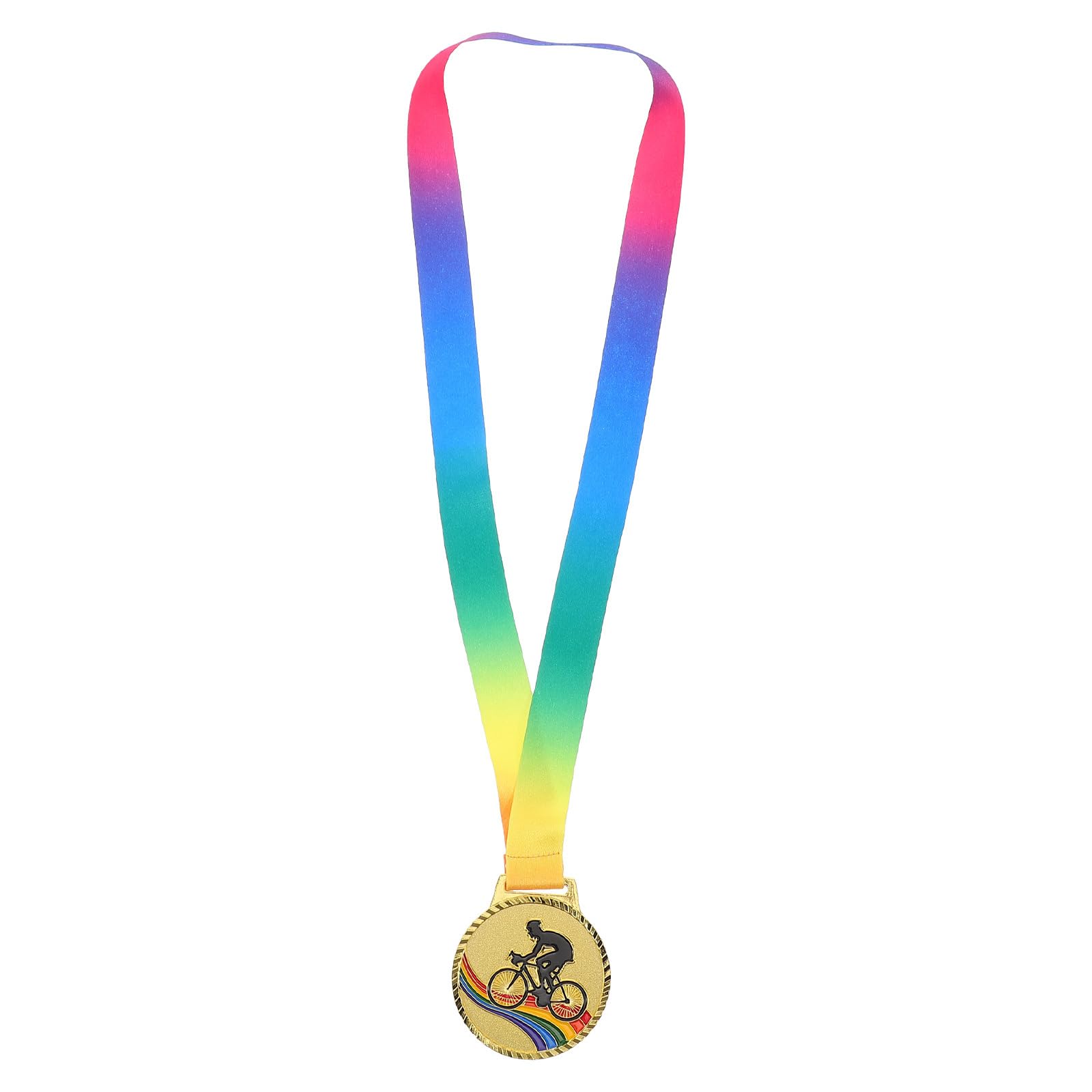 HEMOTON Medaglia Trofeo Ciclismo Oro 1 ° Posto Premio Per Corsa E Feste Sportive Medaglia Per Prestazioni Eccezionali Nel Ciclismo