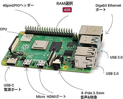 ミニPC Vemico Raspberry Pi 4 Model B(RAM 4GB) Amazon.com: Vemico Raspberry Pi 4 Model B 4GB for Game