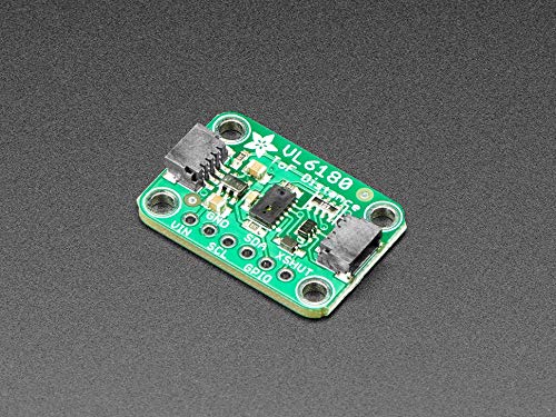 Adafruit (PID 3316 VL6180X Time of Flight Distance Ranging Sensor (VL6180)