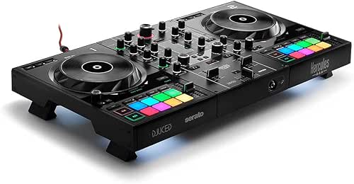 Hercules DJControl Inpulse 500: 2-deck USB DJ controller for Serato