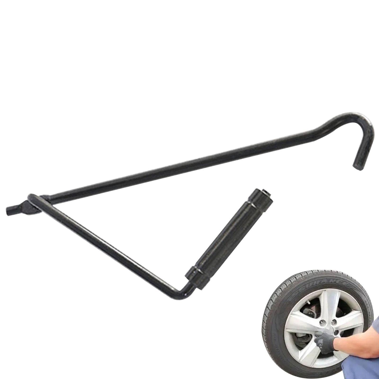 Sakamura Auto Jack Ratchet Wrenches,Car Jack Wrench Manual Jack Ratchet with Labor-Saving Handle - Scissor Jack Garage Tire Wheel Lug Wrench Handle for Car Repairing