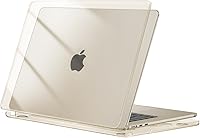 Vista 11 de MOSISO Funda compatible con MacBook Air de 15 pulgadas M5 2026 M4 2025 M3 2024 M2 2023 A3448 A3241 A3114 A2941 Pantalla de retina líquida Touch ID