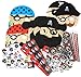 COM-FOUR® Ensemble de Cadeaux 36 pièces Pirate, Goodies et Cadeaux pour Les Anniversaires des Enfants, Accessoires de fête Pirate (Cadeaux pour fêtes - 036 pièces - f. 6 Enfants)