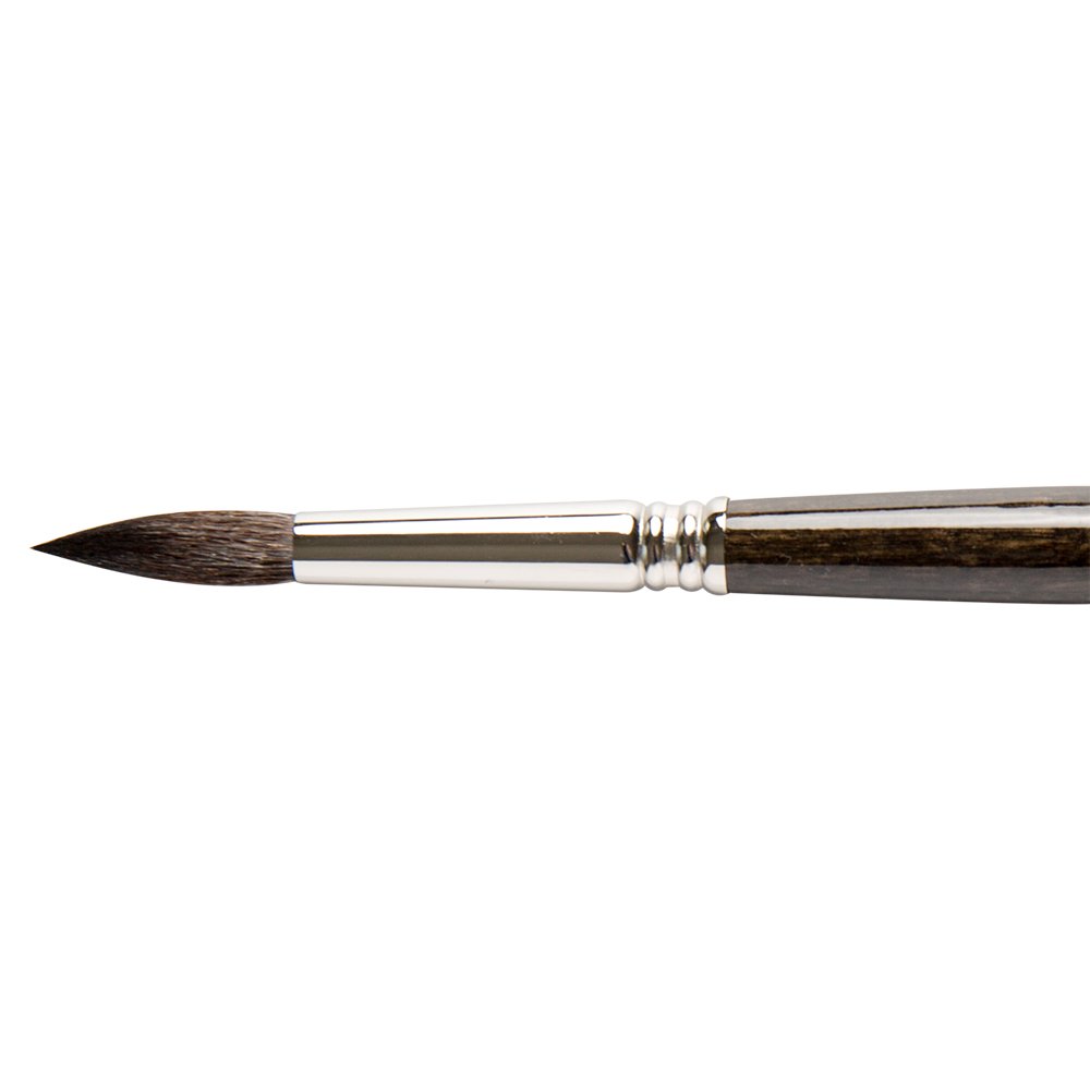 Escoda Blue : Ultimo : Tendo Synthetic Brush : Series 1525 : Round : # 12