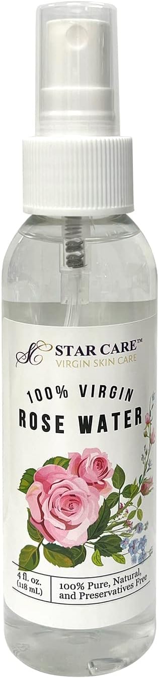 100% Virgin Rose Water (4oz)
