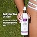 Fake Bake Flawless Darker Self-Tanning Liquid Streak-Free, Long-Lasting Natural Glow For All Skin Tones - Sunless Tanner Includes Professional Mitt For Easy Application, Black Coconut Scent - 6 oz