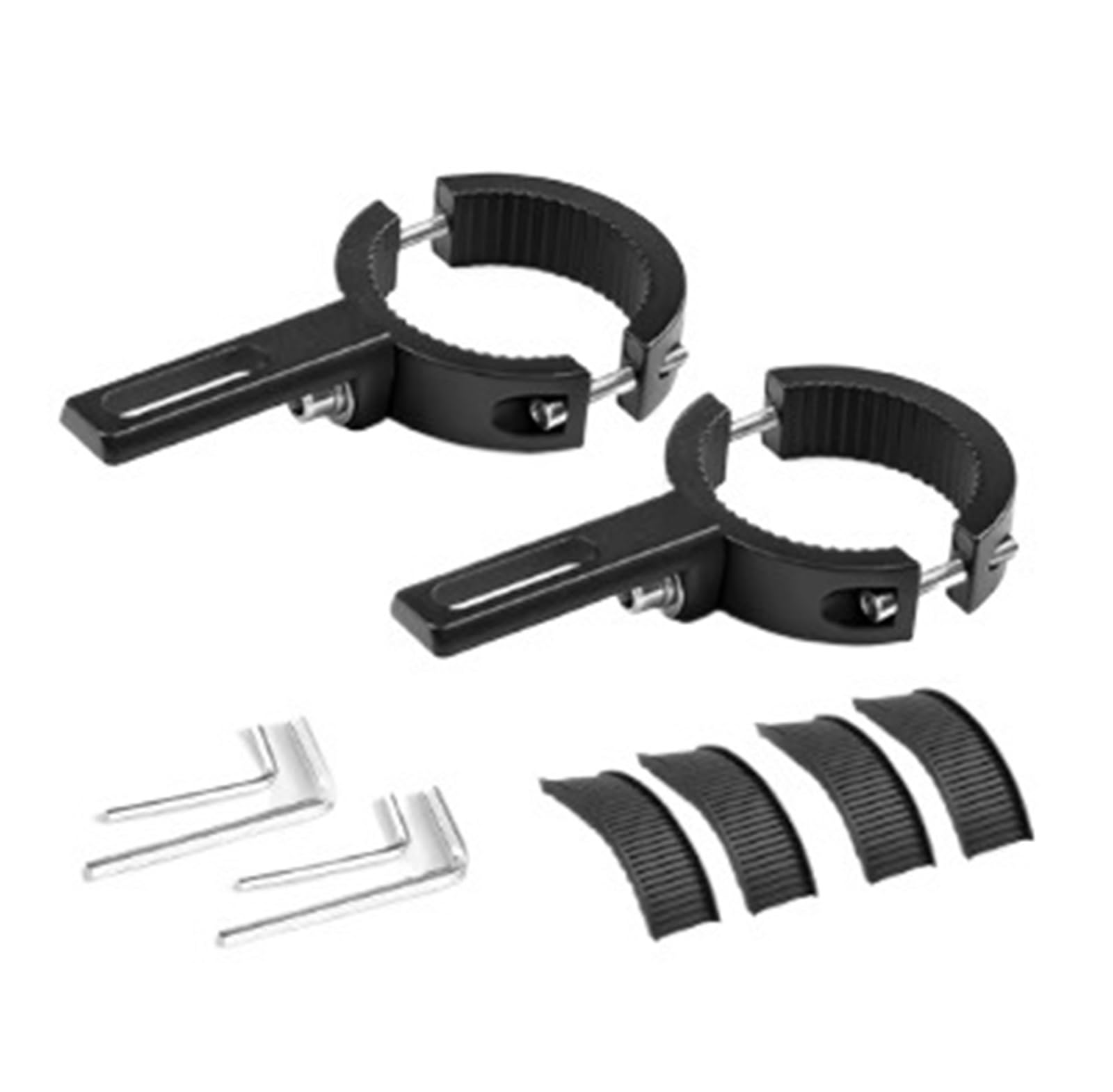 Auxiliary Motorcycle Lights Bracket Spotlights Holder Headlight Fronnt Fork Clamp Fixation headlamp Bracket(2PCS 38-60MM)