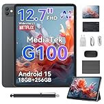 Blackview Link 8 13 Pollici Tablet con Tastiera e Penna,Android 15 Tablets Gemini AI,18GB RAM+256GB ROM,2K+ FHD 2160 * 1600 90Hz MediaTek G100 /PC Mode/8400mAh/Widevine L1/Face ID/16MP+13MP/GPS/OTG
