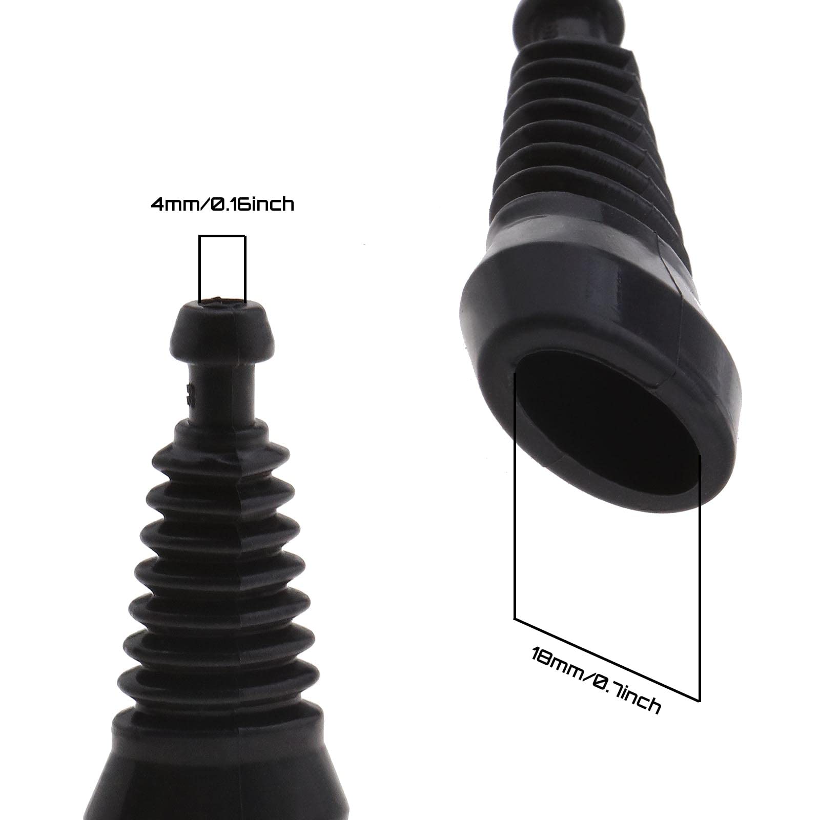 Lot De 10 Connecteurs étanches 2 Voies Pour Câble Auto - Silicone, Diamètre 5-13 Mm, Anti-poussière Et Eau