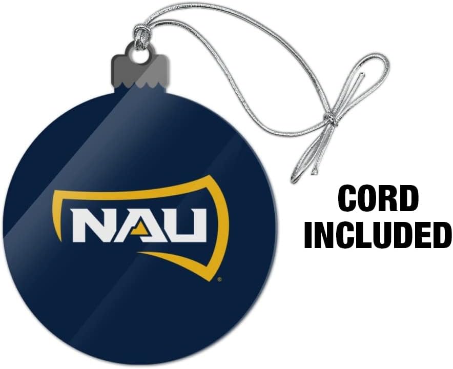 GRAPHICS & MORE Northern Arizona University Primary Logo Acrylic Christmas Tree Holiday Ornament - Image 3