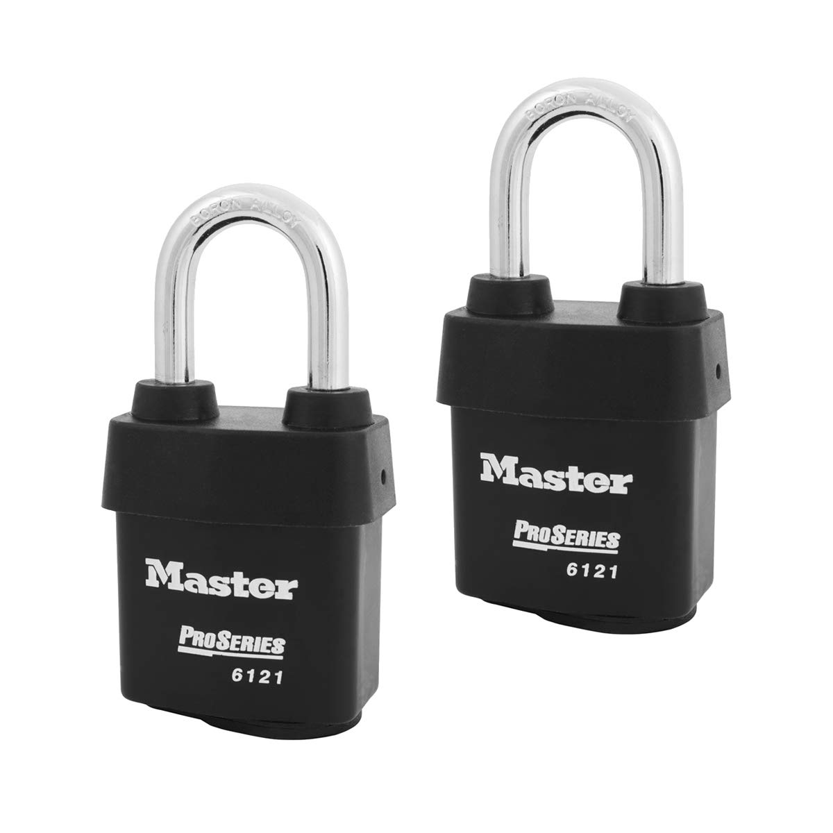 Master Lock 6121NKALF - Lucchetti ad alta sicurezza con tecnologia BumpStop 2 Pack