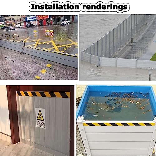 Barrière anti-inondation réutilisables contre infiltration eau de pluie pour sous-sol - 3