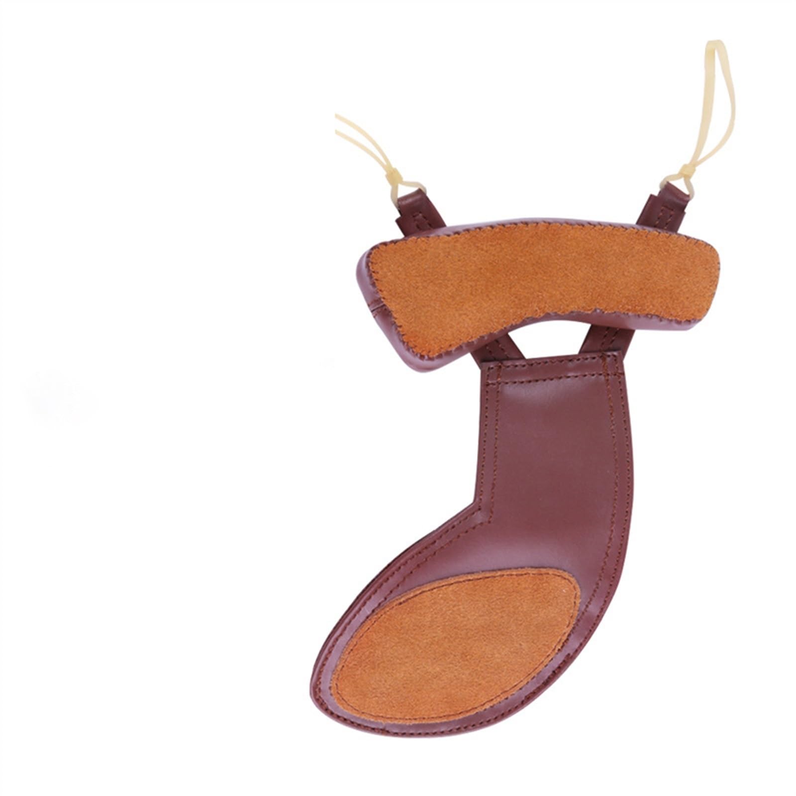 Profesional violín Accesorios Almohadilla Para Reposacabezas De Cuero Para Violín, Hombrera Para Violín, Almohadilla Para Mejillas, Almohadilla Para Violín, Hombrera 1/2/4/8, Tela (Color : Leather ch