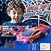 Spider Remote Control Car 1:16 with Multi-Color Flash Lights, 2.4GHz Drift RC Cars Dual Rechargeable Batteries, Spider Toys Gifts for 3 4 5 6 7 8 10 Year Old Boys Age 3-4 4-6 6-8 8-12 Birthday Gift