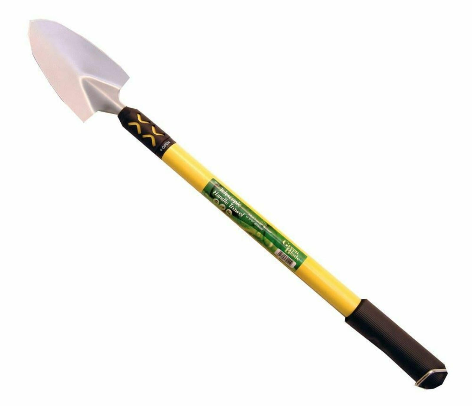 Telescopic extendable heavy-duty garden shovel With an ergonomic handle, is perfect for gardening, lawn care, digging and planting.