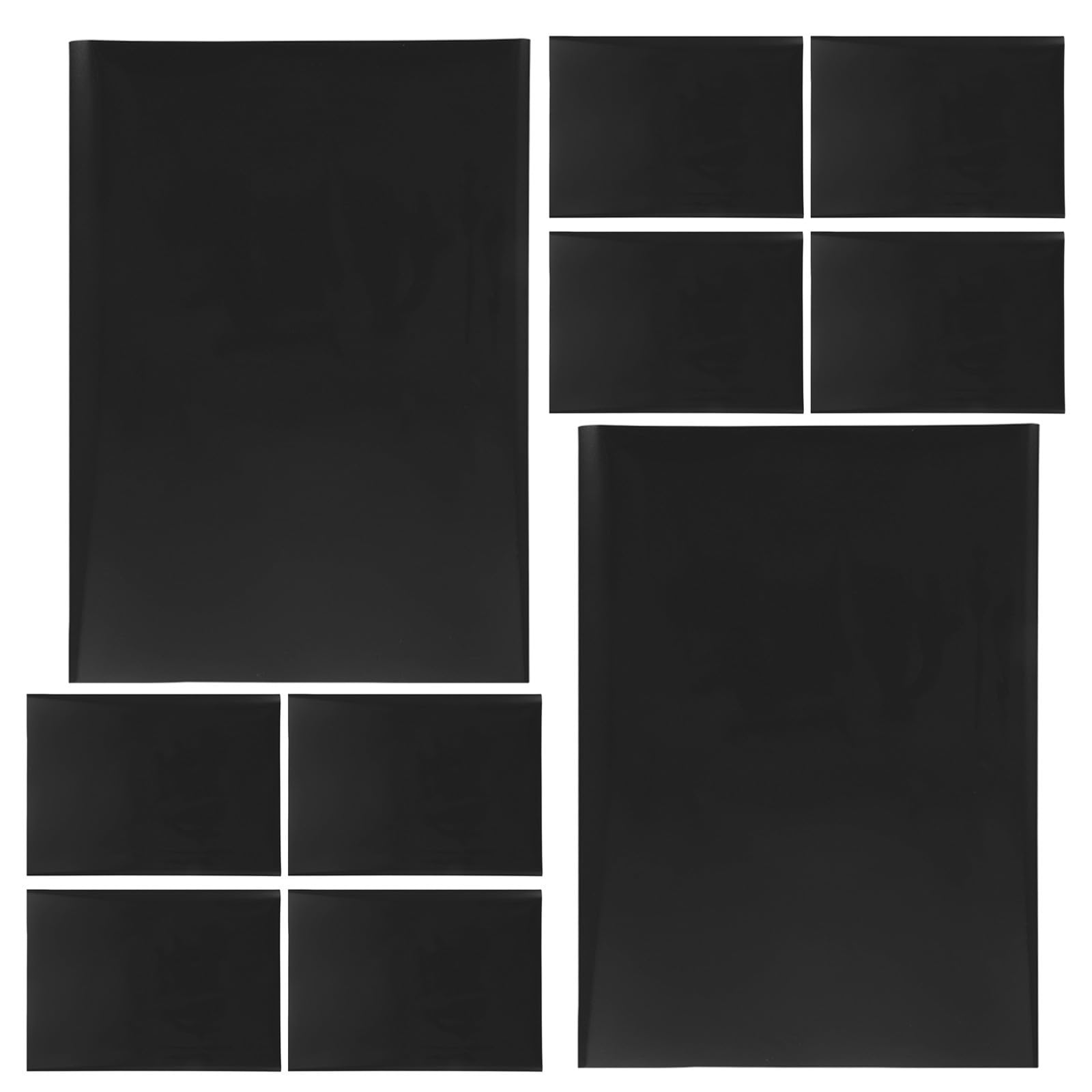Angoily 10 Stück Abwischbare Magnetische Kreidetafel für Kühlschrank