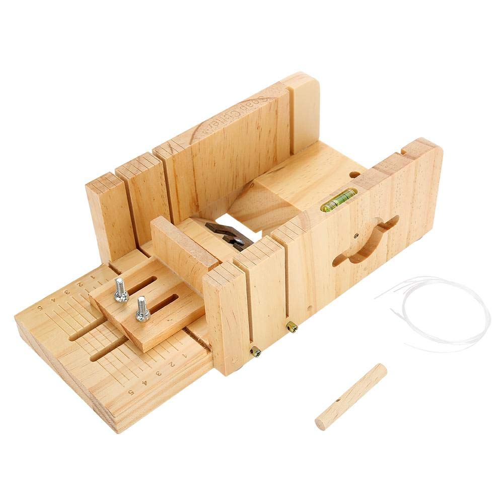 Soap Cutter, MultiFunction Practical Wood Soap Cutter Soap Mold Loaf