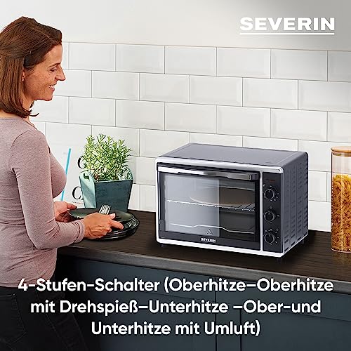 Minibackofen mit Umluftfunktion von Severin Back- und Toastofen