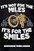 Produktbild It's not for the Miles it's for the Smiles - Mountainbike Touren Logbuch: Tracke deine MTB Touren und Rides an deinem Homespot oder auf Trips, ... selbst Ausfüllen, tolles Geschenk für Biker