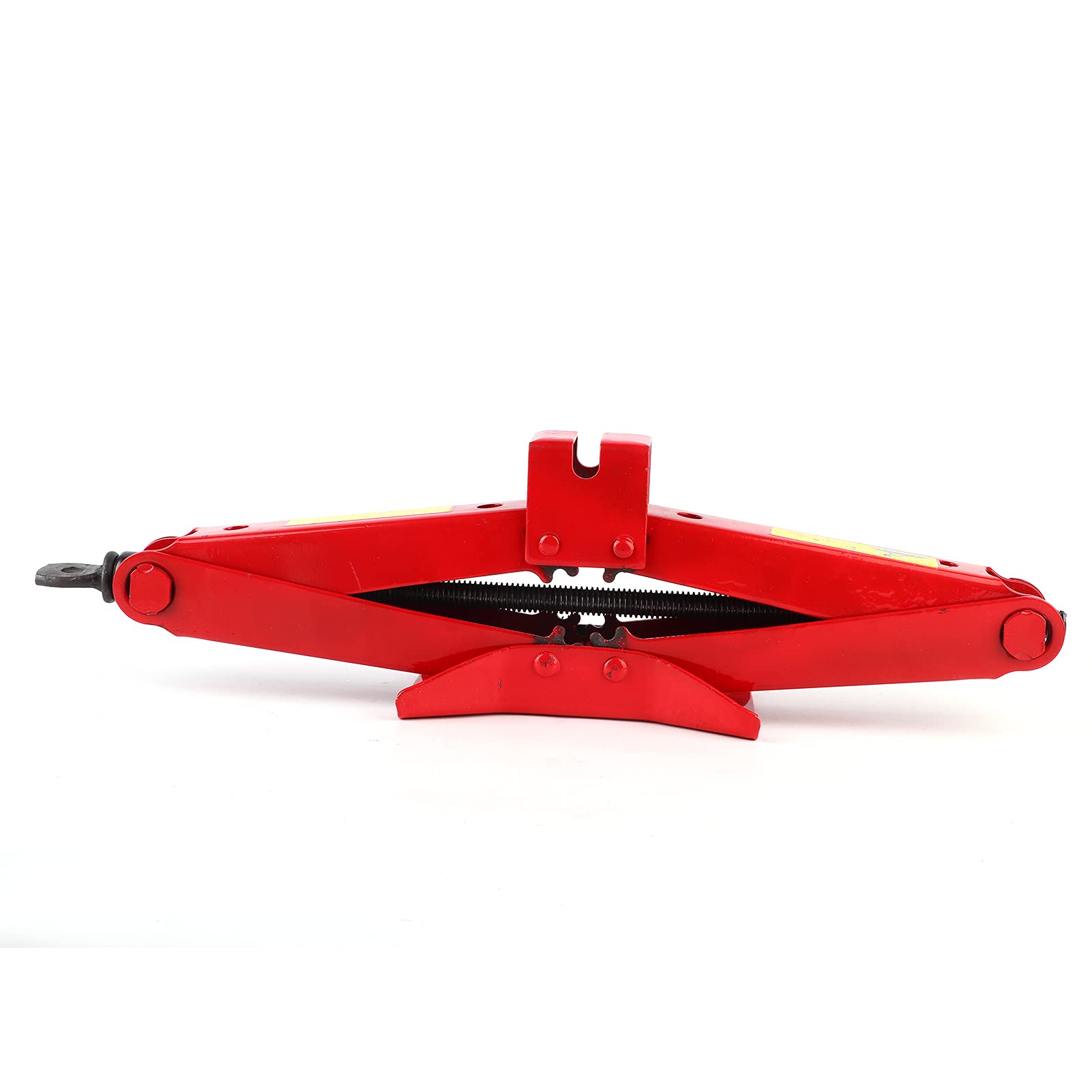 Gato de Tijera Portátil 2T - Rango de Elevación 8-44 cm - Gato de Coche de Emergencia para Cambios de Neumáticos y Mantenimiento del Vehículo