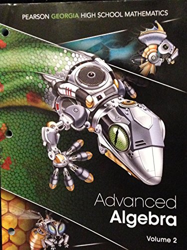 Georgia Advanced Algebra, Volume 2 0133234142 Book Cover