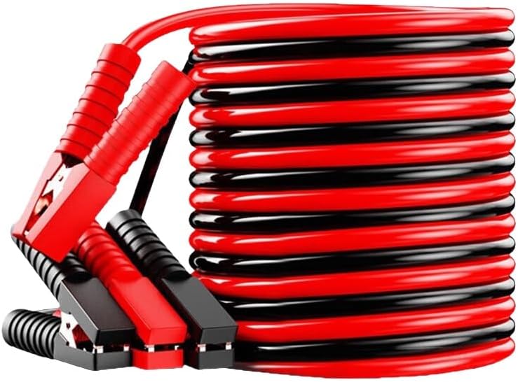 Pure Copper Car Jump Start Cable Universal Clamps for Automobiles Boat Yacht Emergency Power Connection High Current Capacity