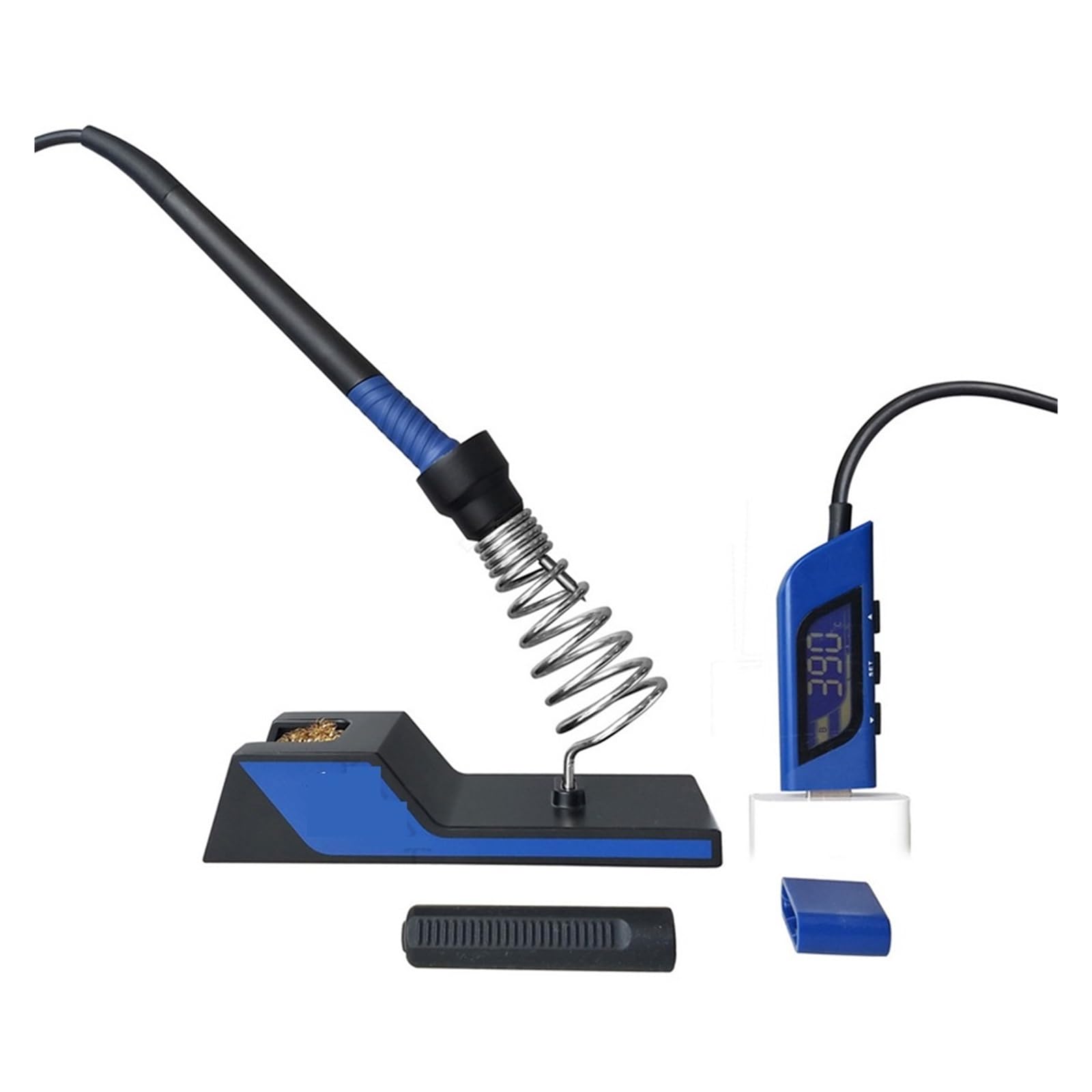 Stacja lutownicza, Przenośna lutownica USB GT-2010, cyfrowy wyświetlacz LED 5V 2A