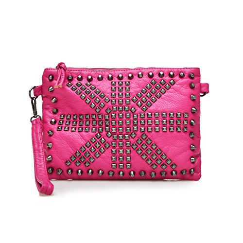 Sac à main en cuir souple grand format pour femme avec bandoulière tendance
