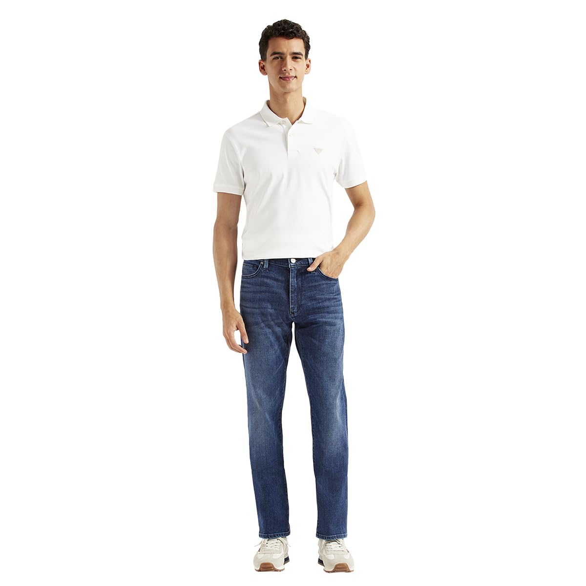 levi's Men's 513 Slim Straight Fit Blue Jeans-picture-11