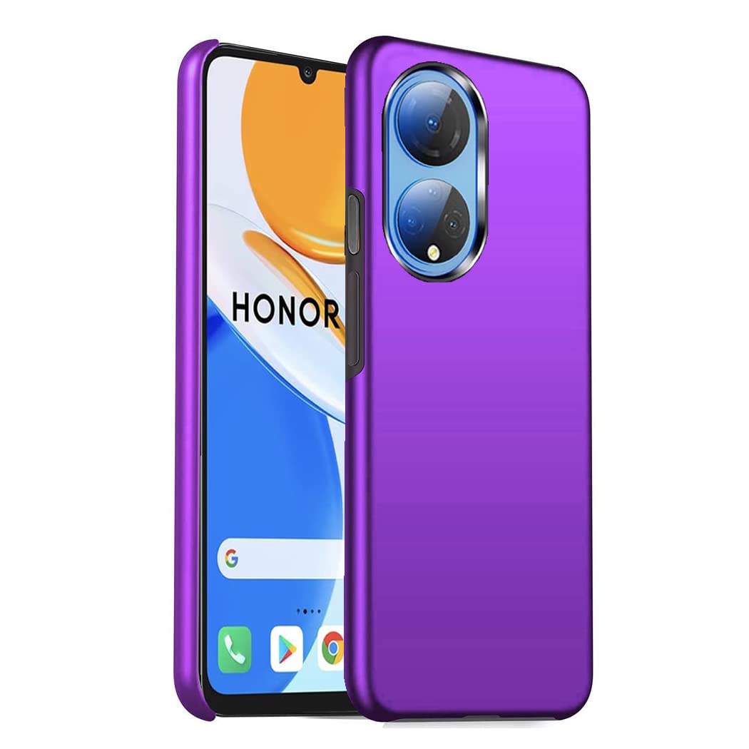 GAPlus Honor X7 Case Ultra Slim Thin Armour Hard Case Matte Rubberized Cover For Honor X7 (Purple)