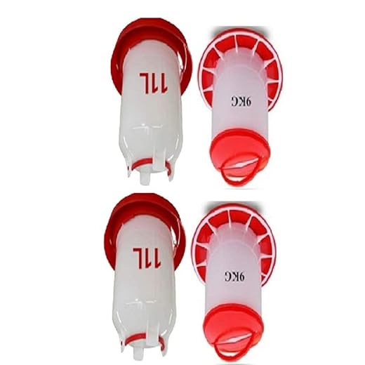 TM&W- Water Drinker 11 litres 9 Feeder KG Storage Feeder= 9KG Feeder= 2Pcs & 11Ltr Drinker= 2Pcs= 4Pcs