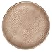 CaterEco Round Palm Leaf 7" Salad Plates | 50 Pack | Ecofriendly Disposable Dinnerware | Heavy Duty Biodegradable Party Utensils for Wedding, Camping & More