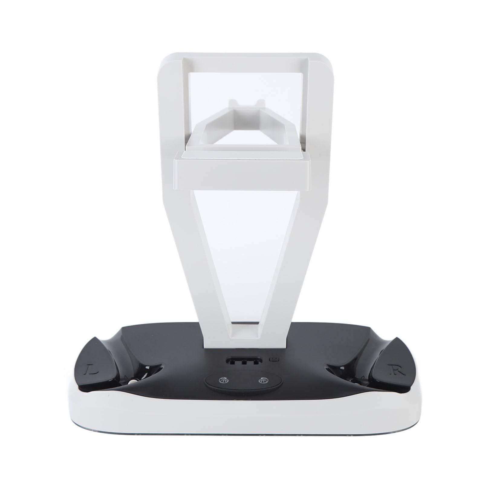 Base Caricatore Magnetico Leggero RGB per Console di Gioco con Indicatore LED e Assemblaggio Facile, Stazione di Ricarica per 2 Controller e Cuffie