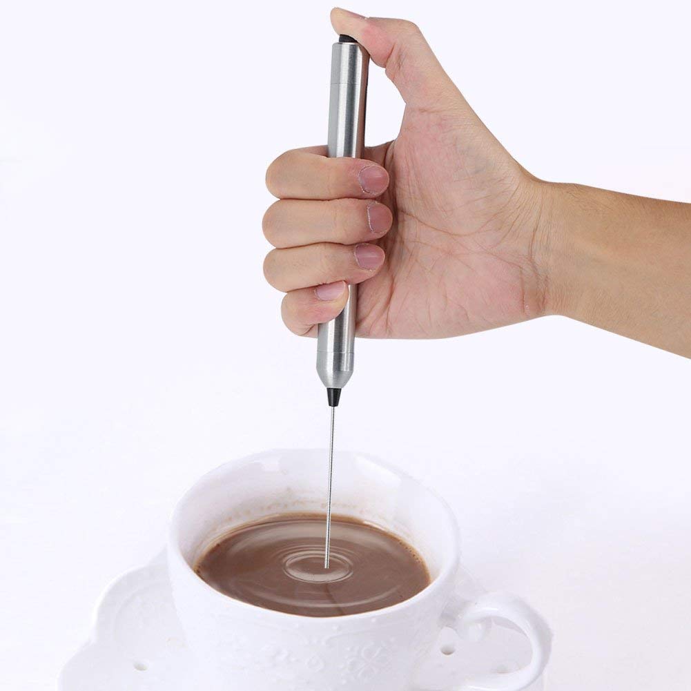Mousseur Lait Inox Portable Trywise Mousseur à Lait Électrique Portable - 3 Vitesses 13500 Tr/min - Rechargeable USB - Pour Café, Cappuccino Mousseur Lait Rechargeable Mousseur Lait Inox Portable Trywise Mousseur à Lait Électrique Portable - 3 Vitesses 13500 Tr/min - Rechargeable USB - Pour Café, Cappuccino Mousseur Lait Rechargeable