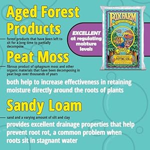 FoxFarm Ocean Forest Potting Soil, 1.5cu ft - Light, Aerated Texture, Designed for All Container Plants - pH Adjusted for Optimal Nutrient Uptake, Effectively Retains Moisture FoxFarm Ocean Forest Potting Soil 15cu ft Light Aerated Texture Designed for All Container Plants pH Adjusted for Optimal Nutrient Uptake Effectively Retains Moisture