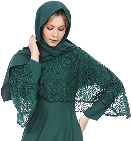 QueenMM Women's Super Soft Chiffon Scarf Women Muslim Hijab Long Scarf Wrap Scarves