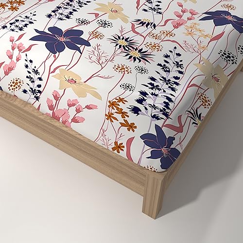 Drap-housse 2 personnes lavable qui ne glisse pas du matelas