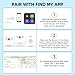 Shalapovar Mini GPS Tracker for Vehicles – Hidden Magnetic & Waterproof Car Tracker, Real-Time GPS Tracking for Car, Truck, Motorcycle, No Monthly Fee, No SIM Required, Works with Find My