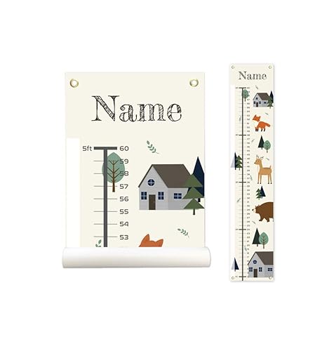 Miniatura 6 de Tabla de crecimiento de lona personalizada para niños, tabla de altura, bandera de tabla de crecimiento, planeta