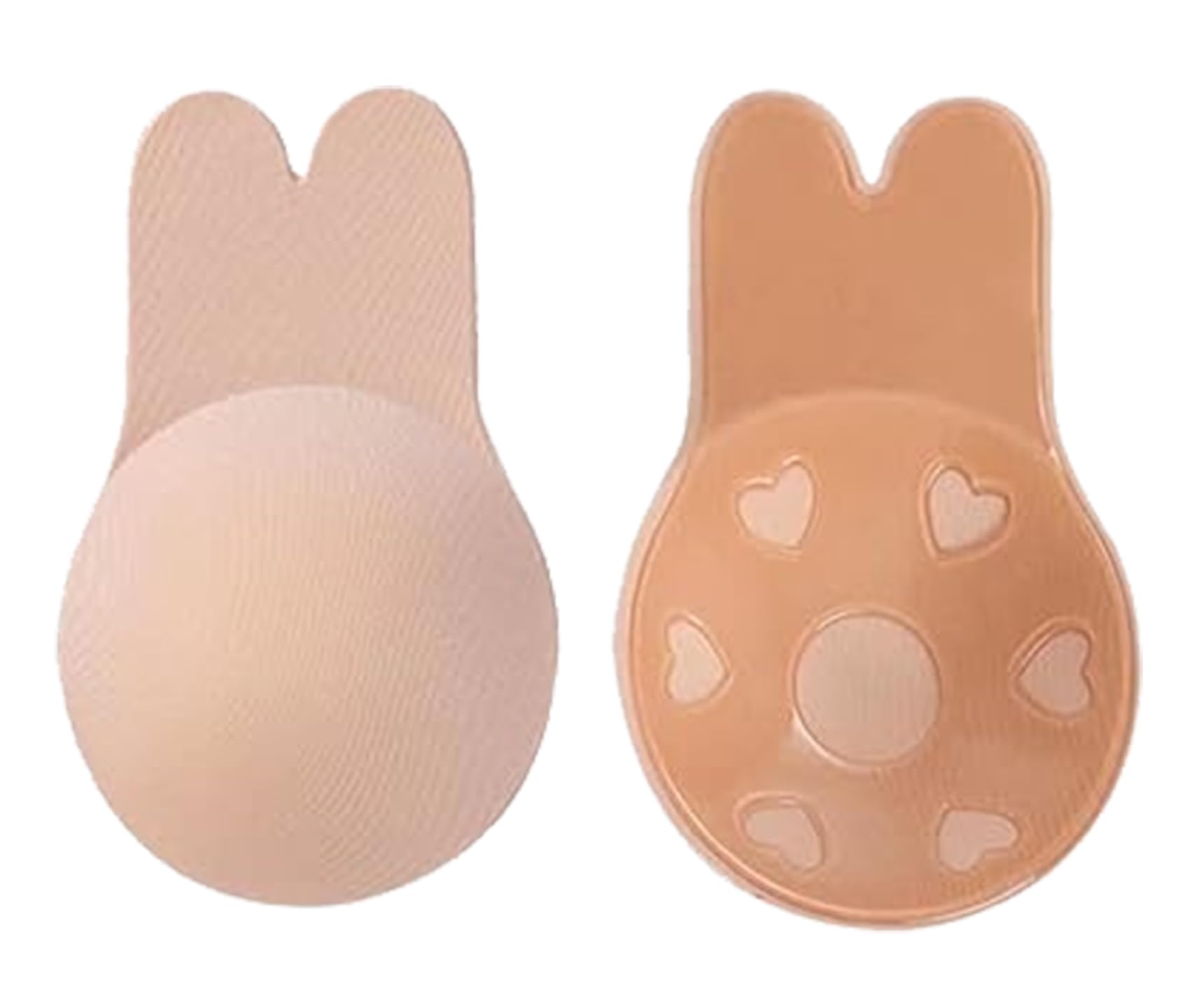 Women Silicone Nipple Covers Padded Breast Lift Push Up Pad Stick-on Multicolor