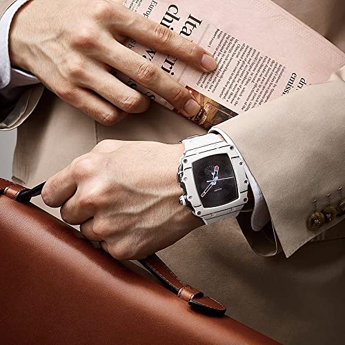Kit modification carbone Apple Watch 45mm bracelet iWatch 44mm - 2