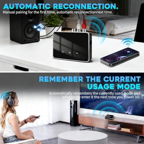 Convertidor transmisor inalámbrico con interfaz digital para audio nítido 6
