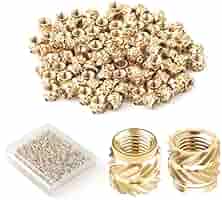 120 Inserti Filettati M3 In Ottone - Per Stampante 3D E Pressatura - Foto 3
