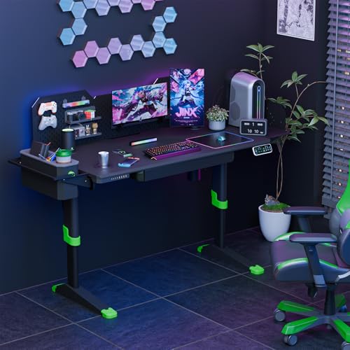 Livtab Smart Electric Standing Desk - 30.3"-45.2" Height-Adjustable Smart Desk