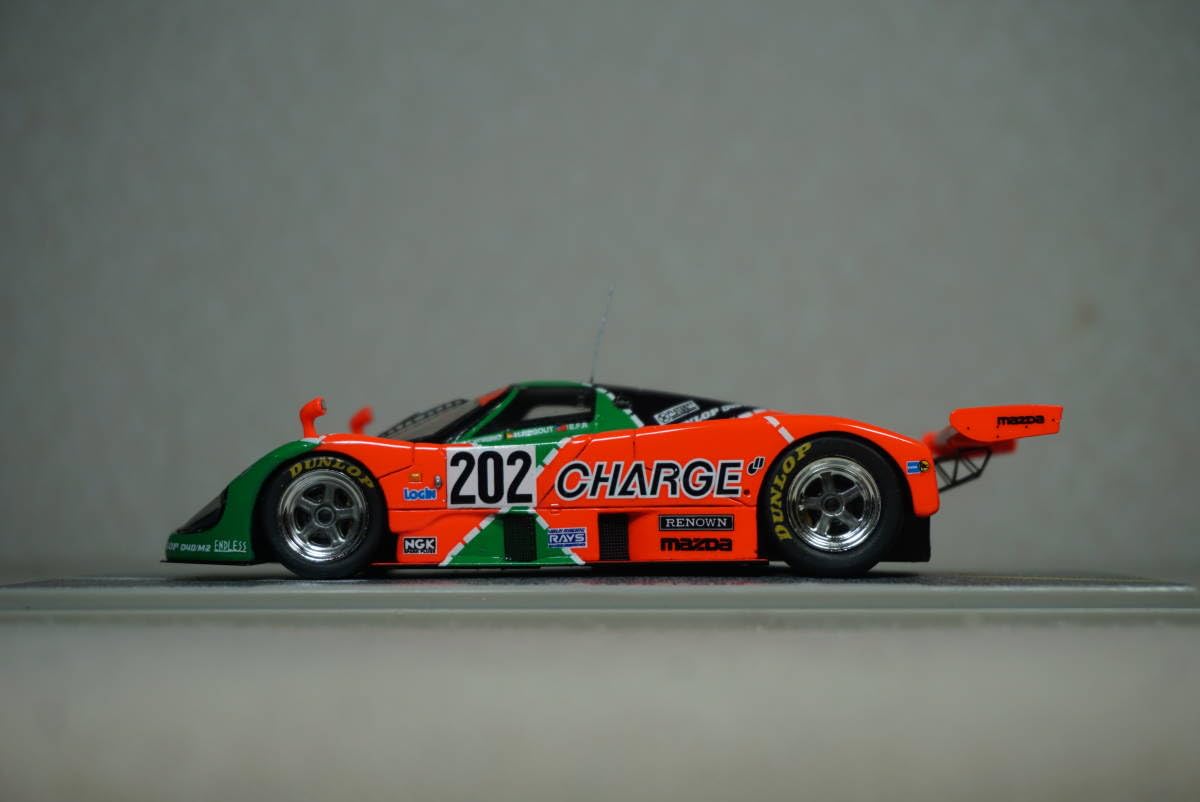 Amazon | 1/43 ルマン spark MAZDA 767B #202 CHARGE 1989 Le