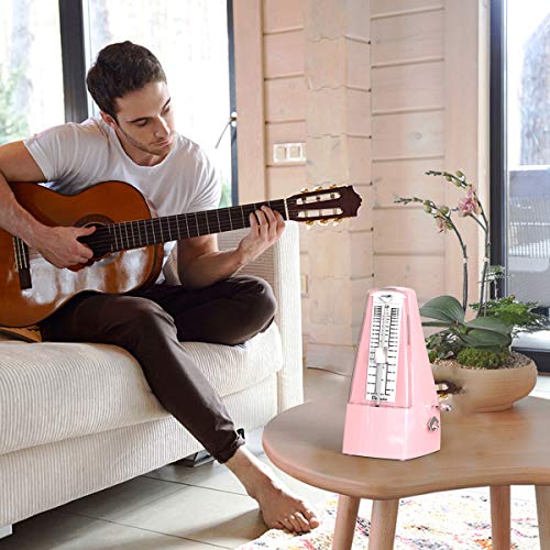 Métronome mécanique à son puissant pour piano, tambour, violon, guitare, saxophone – Rose - Les Beatles, Paul McCartney, John Lennon, RIngo Starr, George Harrison Métronome mécanique à son puissant pour piano, tambour, violon, guitare, saxophone - Rose – Image 7