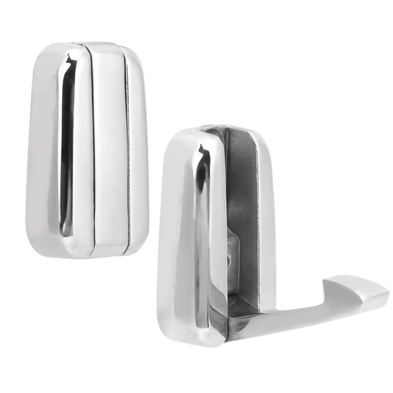 Sponsored Ad – KIMISS 2Pcs Zinc Alloy Folding Hooks - for Motorhome RV Caravan Campervan Home - Heavy Duty Retractable Concealed Hook Foldable Hook Wall Mounted for Hanging Coat Jacket Towel Hats Keys, Silver