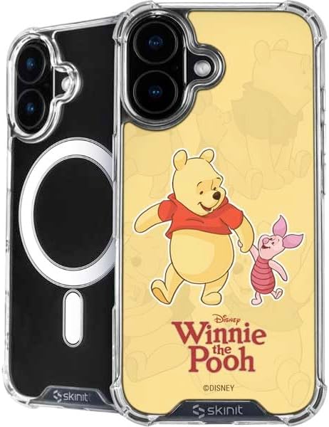 Skinit Phone Case Compatible with MagSafe iPhone 17 - Officially Licensed Disney Winnie The Pooh Eeyore Portrait Design