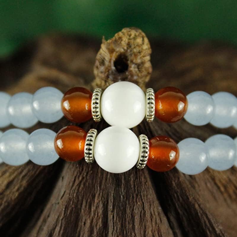 Mascot Wooden Crafts Wood Carving Art Wood Decoration Artwork 清凉一夏水晶系类DIY水晶佛珠手串手链0.6M10颗(k9)